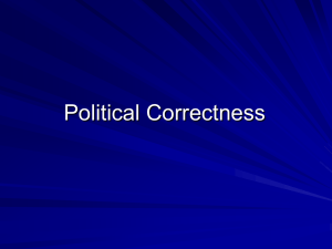 Political Correctness