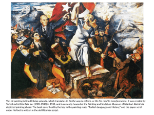İnkılap Yolunda Painting Analysis: Atatürk & Turkish Reform