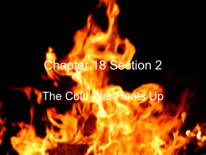 Cold War: China & Korea - Key Events & Effects