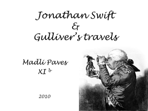 Jonathan Swift & Gulliver's Travels Presentation