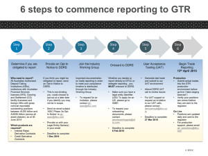 GTR - DTCC