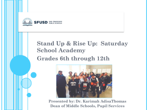 Saturday School PP-Summary final