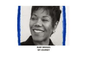 Ruby Bridges: My Journey - Civil Rights & Integration