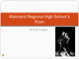 Mainland Regional High School`s Prom
