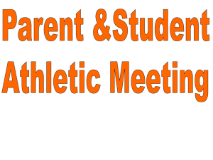 Athletic Meeting