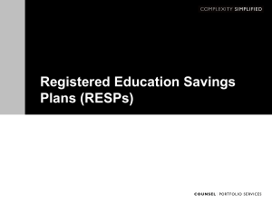 Why Save for a Child`s Education?