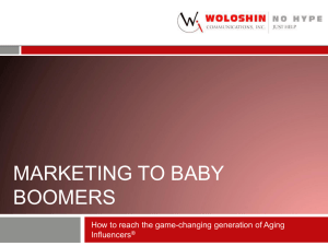 Marketing to Aging Influencers