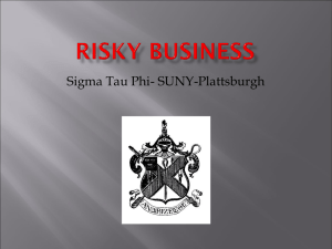 Opens: Risky Business