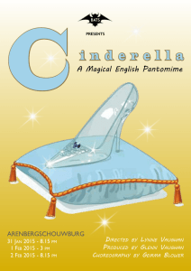 Cinderella - BATS vzw - English Speaking Theatre in Antwerp