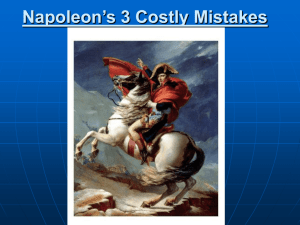 Napoleon's Costly Mistakes: Continental System, Peninsular War, Russia