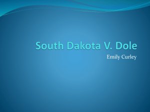 South Dakota V. Dole