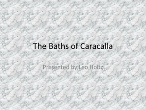 The Baths of Caracalla