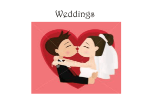 Weddings - angles3eso