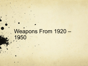 GD Presentation (Weapons)