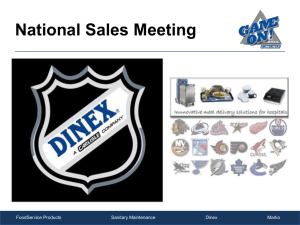 Dinex - The Market - Carlisle FoodService Products