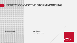 Severe Convective Storm model
