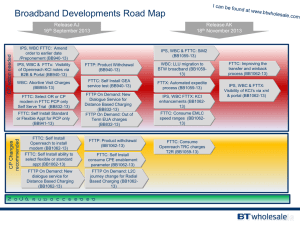 BTW Release Roadmap