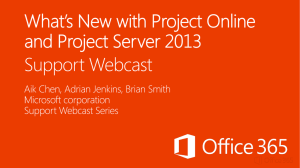 Webcast Support Deck - Sept2014Updates