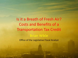 Brian Wikle, “Is it a Breath of Fresh Air? Costs and