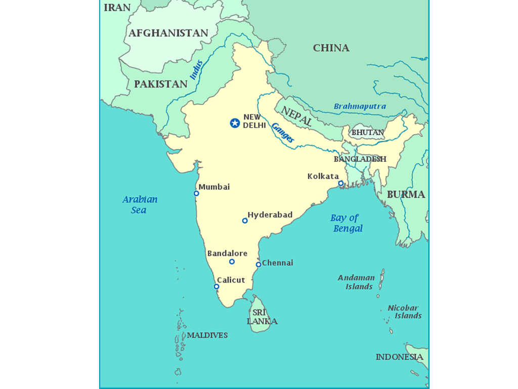 Indus Valley Civilization River Map Indus Valley Civilization