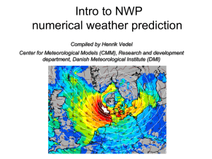 Intro to NWP: Numerical Weather Prediction Explained