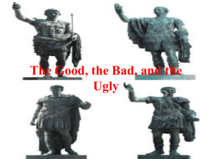 The Good, the Bad, and the Ugly