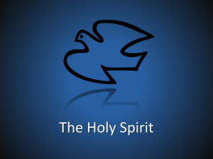 The Holy Spirit: A Guide to Being Filled