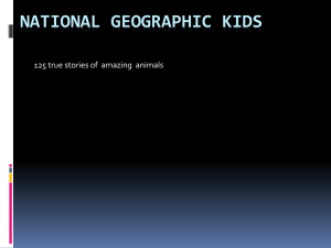 National geographic KIdS / Microsoft Office PowerPoint