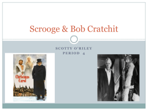 Scrooge & Bob Cratchit