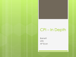 CPI In-Depth: Understanding Consumer Price Index Problems