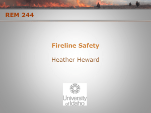 10 standard wildland firefighting orders