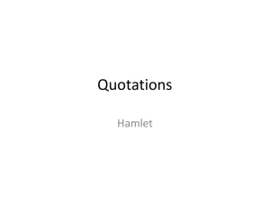 Quotations for Exam