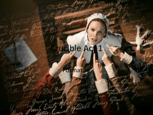 Crucible Act 1 study questions