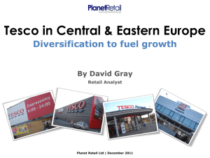 Tesco CEE Strategy
