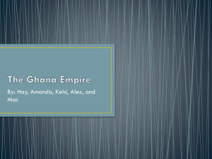 The Ghana Empire