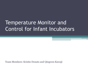 Temperature Monitor and Control