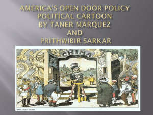 Open Door Policy Cartoon Analysis