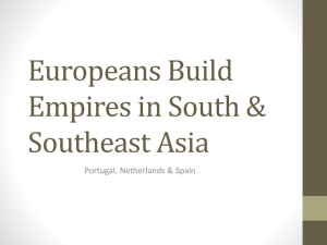 European Empires in South & Southeast Asia