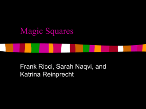 Magic Squares