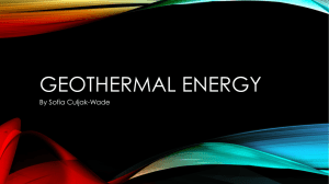 Geothermal energy