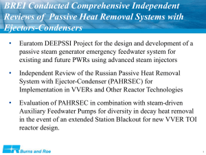 Experience with LWR Passive Safety Systems