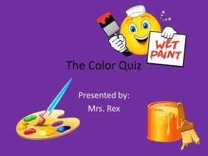 Color Quiz: Personality Types and Career Paths