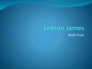 Lebron James: Life and Career Overview