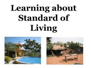 standard of living