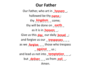 Our Father