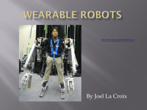 Wearable Robots