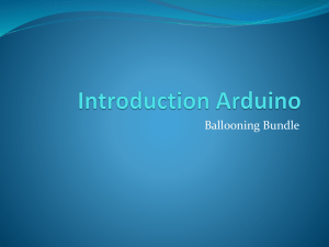 Introduction to Arduino
