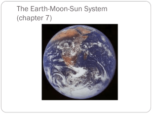Earth-Moon-Sun System: Seasons, Tides, Eclipses