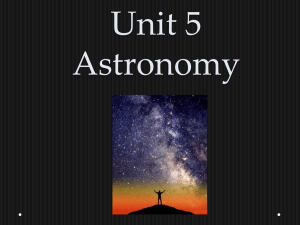 Astronomy powerpoint