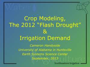 irrigation - Auburn University Environmental Institute